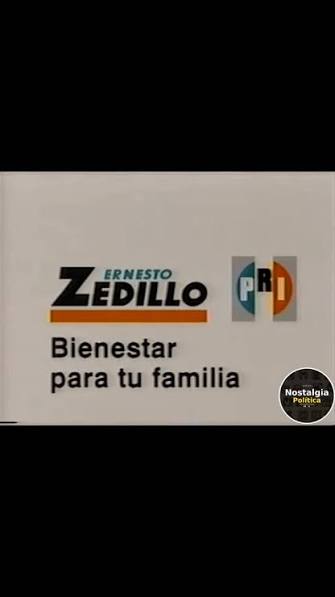 Zedillo: fotograma de una reproducción difundida por Nostalgia Política. Video de procedencia ↗
